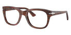 Persol® PO3372V Eyeglasses PO3372V 1223 51 - Striped Burgundy