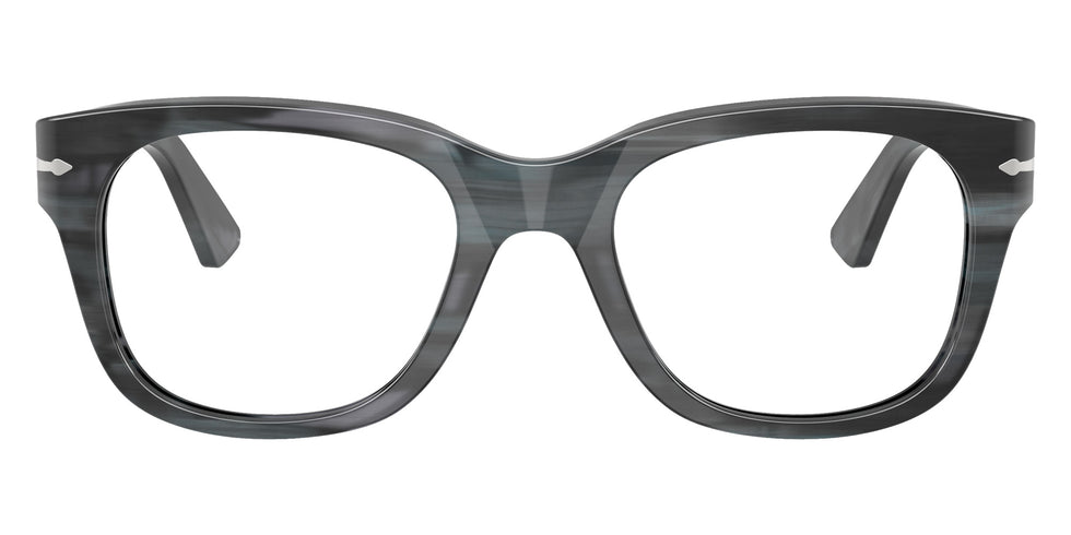 Persol® PO3372V Eyeglasses PO3372V 1224 53 - Striped Grey
