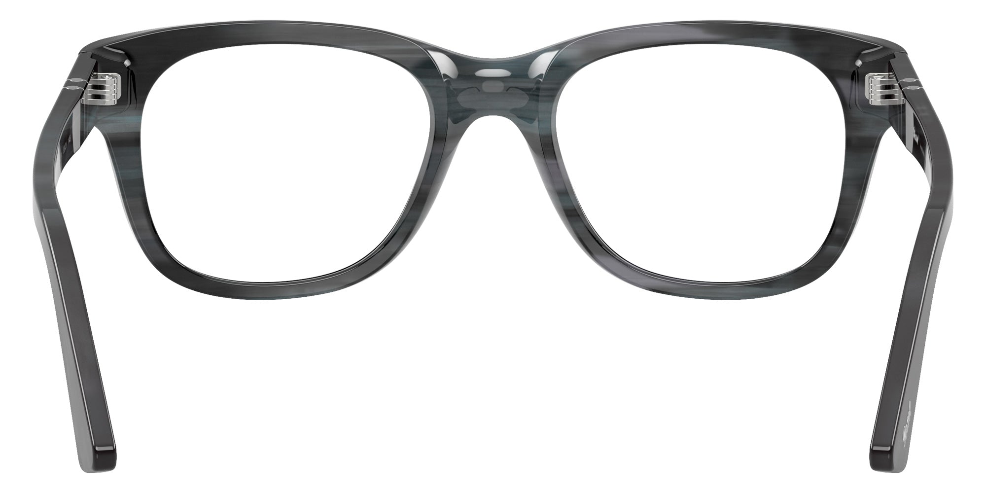 Persol® PO3372V Eyeglasses PO3372V 1224 53 - Striped Grey