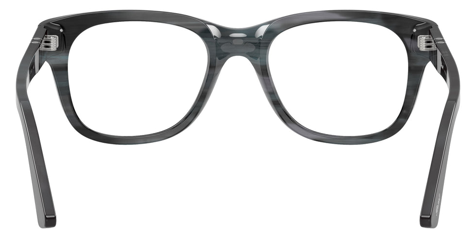 Persol® PO3372V Eyeglasses PO3372V 1224 53 - Striped Grey