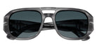 Persol® PO3373S Sunglasses PO3373S 1192S3 56 - Vincent Striped Grey Light Blu