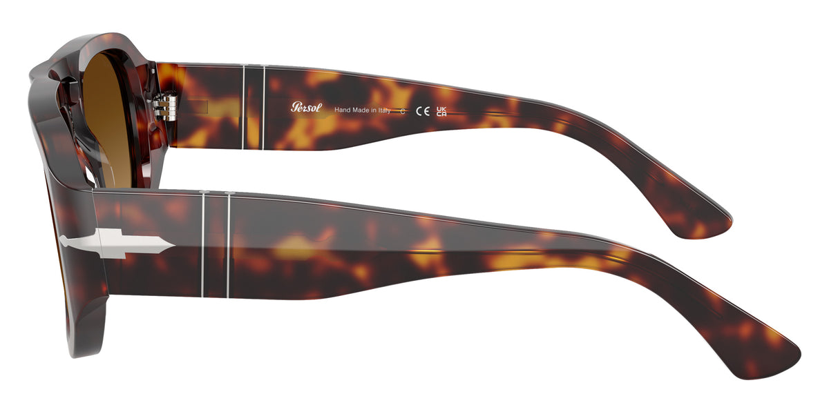 Persol® PO3373S Sunglasses PO3373S 24/85 56 - Vincent Havana Light Brown Gra
