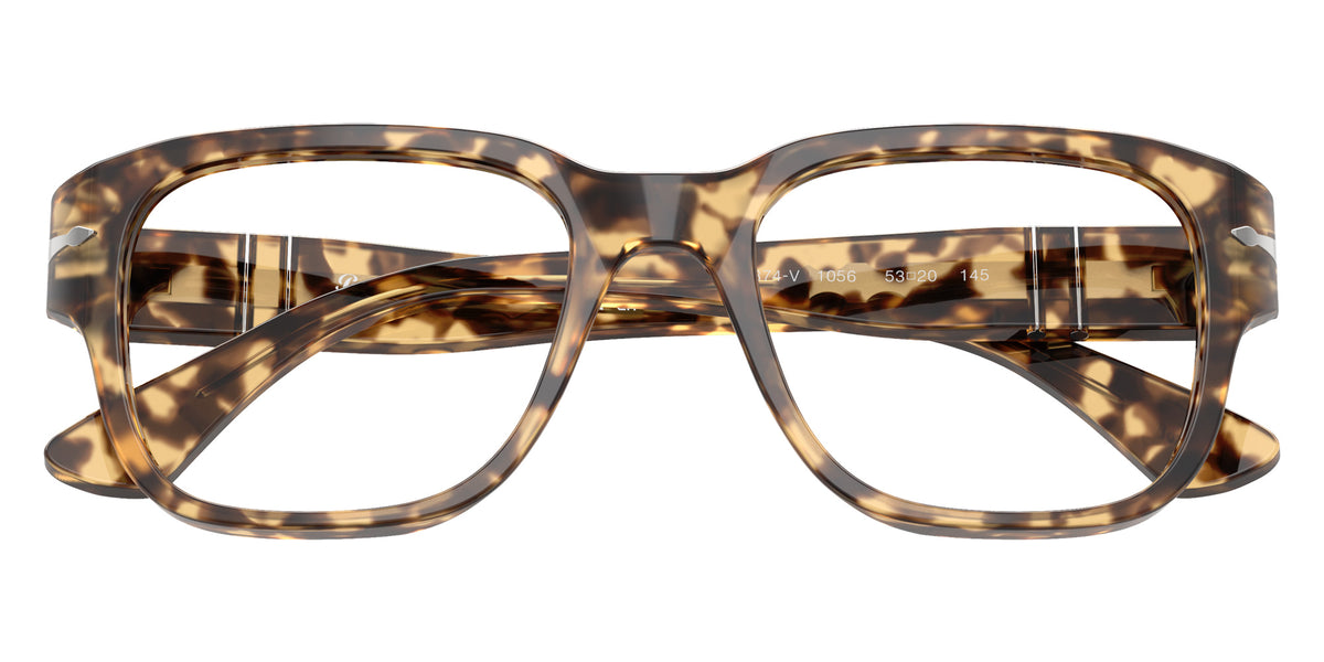 Persol® PO3374V Eyeglasses PO3374V 1056 53 - Brown/Beige Havana