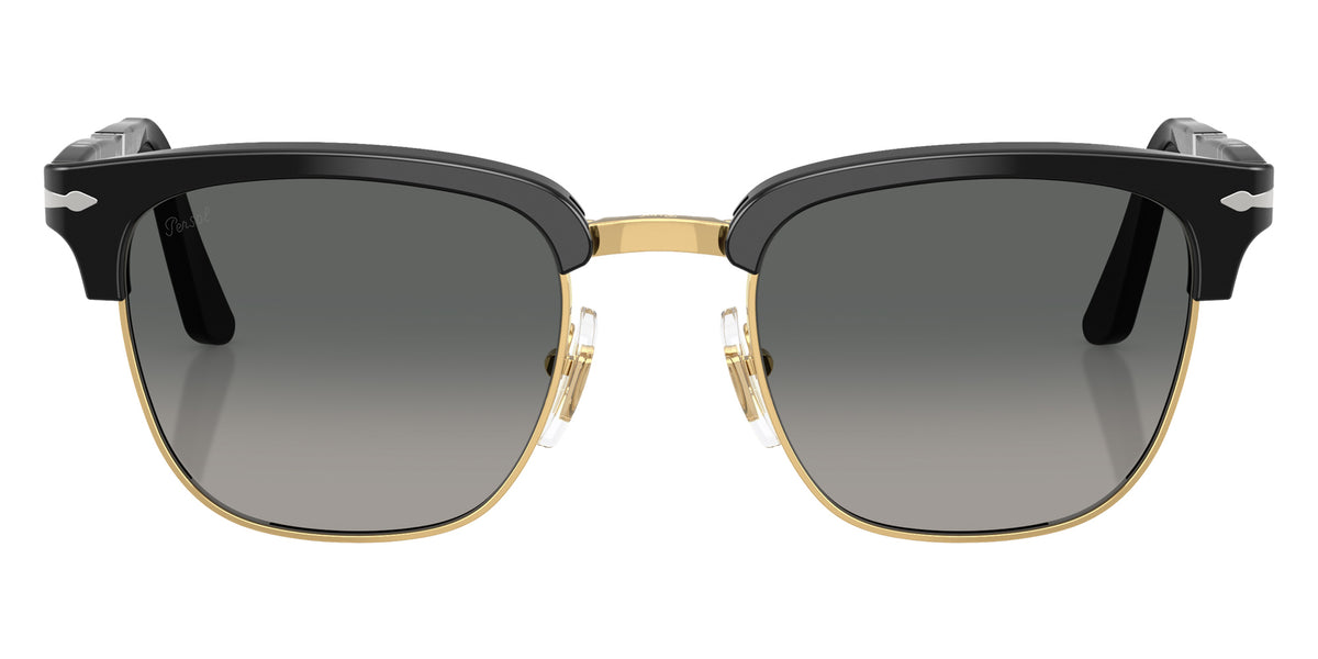 Persol® PO3375S Sunglasses PO3375S 122571 52 - Black Gradient Grey