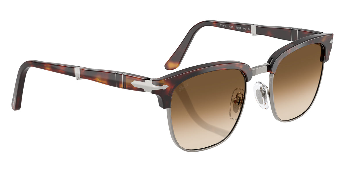 Persol® PO3375S Sunglasses PO3375S 24/51 52 - Havana Gradient Brown