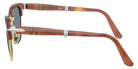 Persol® PO3375S Sunglasses PO3375S 96/56 52 - Terra Di Siena Light Blue