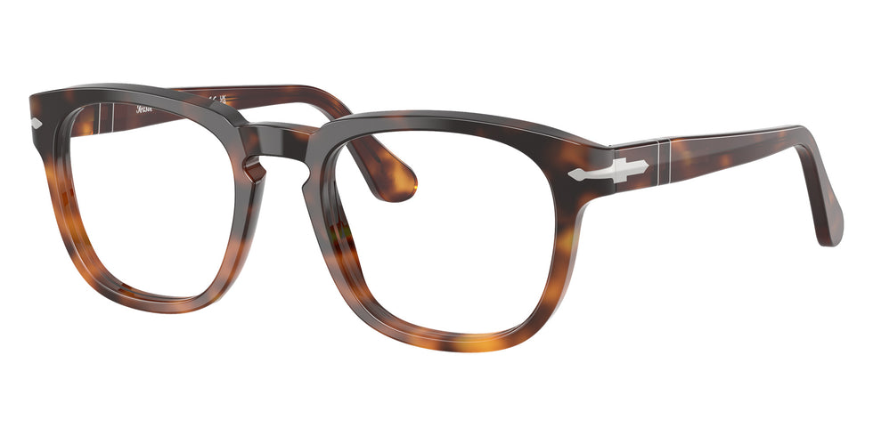 Persol® PO3376V Eyeglasses PO3376V 1160 52 - Tortoise Dark Brown