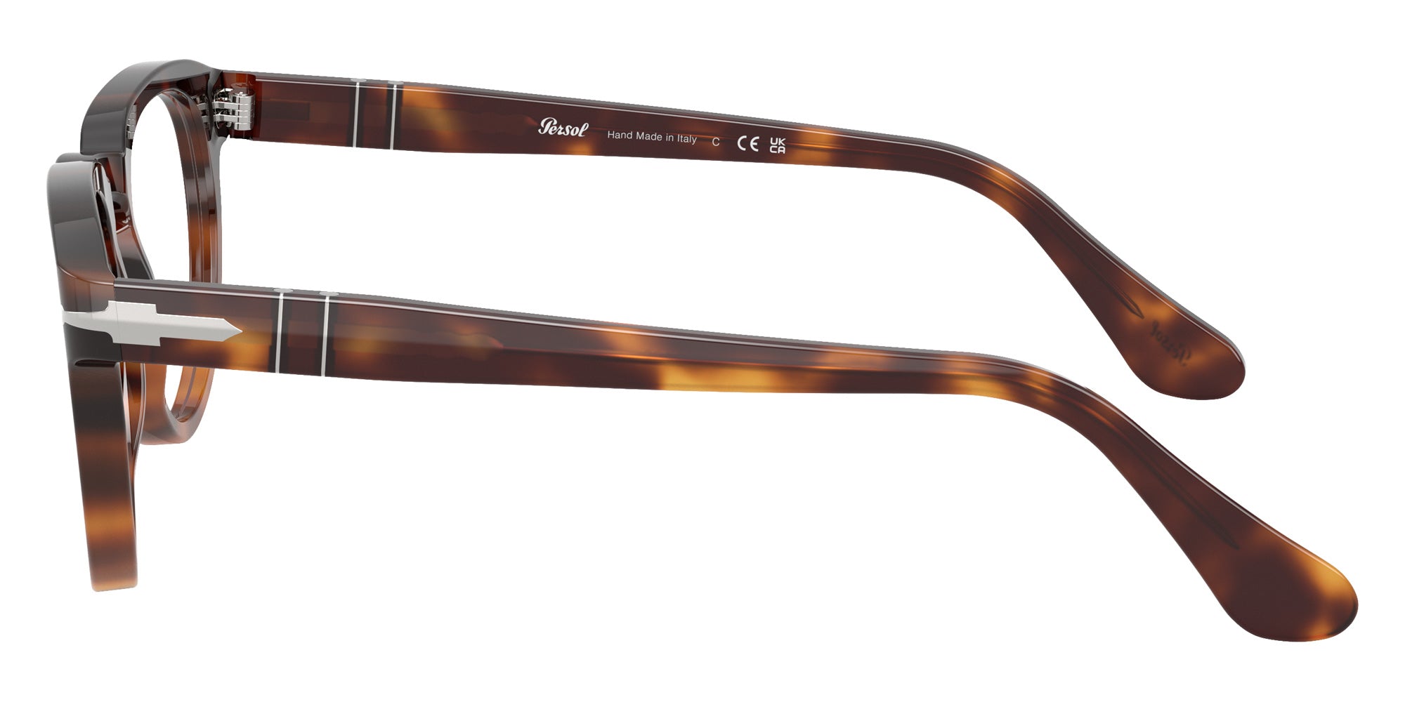 Persol® PO3377V Eyeglasses PO3377V 1160 50 - Tortoise Dark Brown