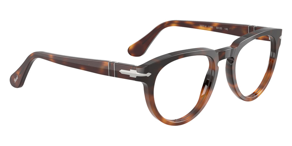 Persol® PO3377V Eyeglasses PO3377V 1160 50 - Tortoise Dark Brown