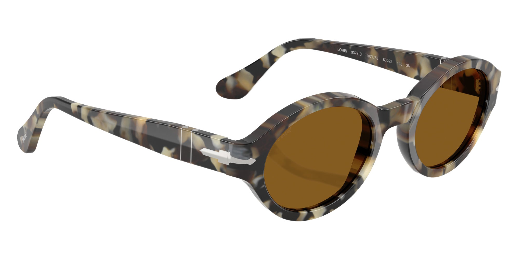 Persol® PO3378S Sunglasses PO3378S 107133 53 - Loris Brown Tortoise Brown