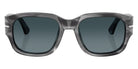 Persol® PO3380S Sunglasses PO3380S 1192S3 55 - Striped Grey Light Blue Gradie