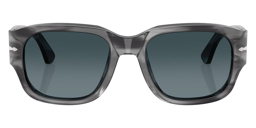 Persol® PO3380S Sunglasses PO3380S 1192S3 55 - Striped Grey Light Blue Gradie