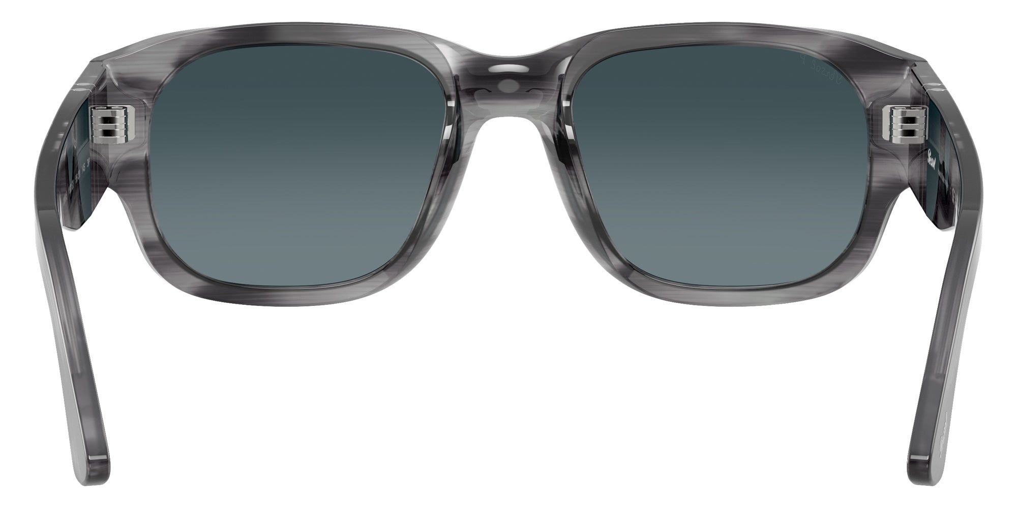 Persol® PO3380S Sunglasses PO3380S 1192S3 55 - Striped Grey Light Blue Gradie