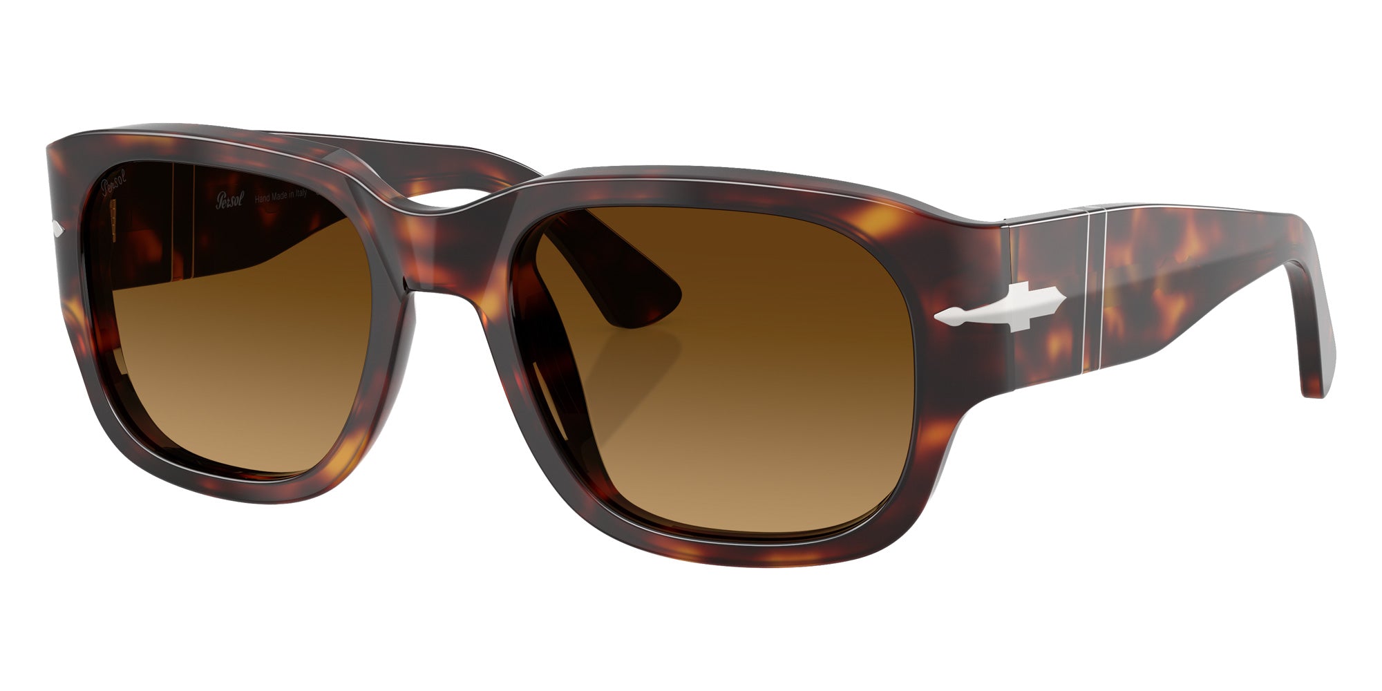 Persol® PO3380S Sunglasses PO3380S 24/85 55 - Havana Light Brown Gradient Da