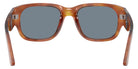 Persol® PO3380S Sunglasses PO3380S 96/56 55 - Terra Di Siena Light Blue