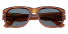 Persol® PO3380S Sunglasses PO3380S 96/56 55 - Terra Di Siena Light Blue