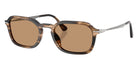 Persol® PO3381S Sunglasses PO3381S 123653 54 - Striped Black And Greish Brown