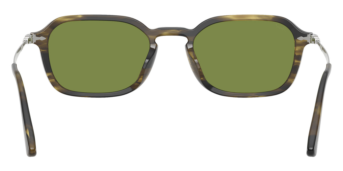 Persol® PO3381S Sunglasses PO3381S 12374E 54 - Striped Black And Olive Green