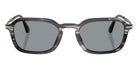 Persol® PO3381S Sunglasses PO3381S 1238R5 54 - Striped Black And Grey Blue