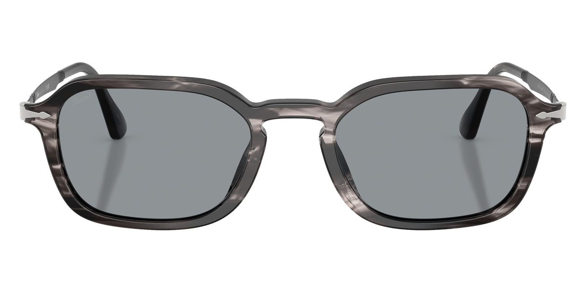 Persol® PO3381S Sunglasses PO3381S 1238R5 54 - Striped Black And Grey Blue