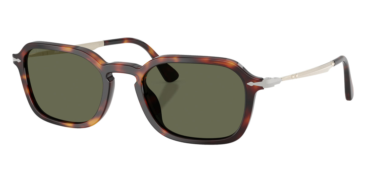 Persol® PO3381S Sunglasses PO3381S 24/58 54 - Havana Polar Green