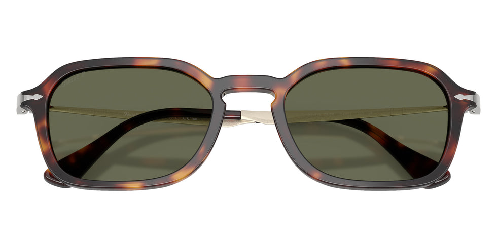Persol® PO3381S Sunglasses PO3381S 24/58 54 - Havana Polar Green