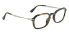 Persol® PO3381V Eyeglasses PO3381V 1237 54 - Striped Black And Olive Green
