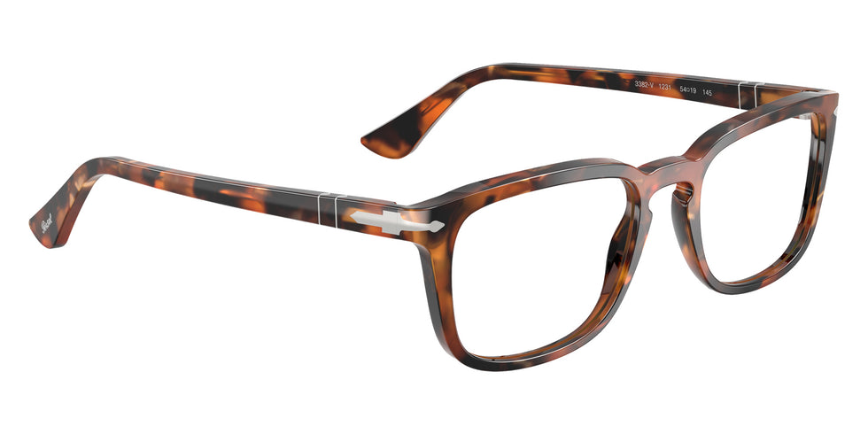 Persol® PO3382V Eyeglasses PO3382V 1231 54 - Tortoise Brown And Pearl Brown