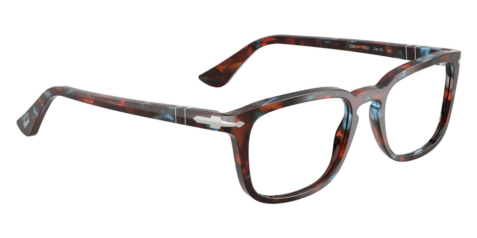 Persol® PO3382V Eyeglasses PO3382V 1232 54 - Tortoise Brown And Pearl Blue