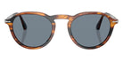 Persol® PO3383S Sunglasses PO3383S 123556 54 - Striped Black And Brown Light