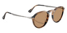 Persol® PO3383S Sunglasses PO3383S 123653 54 - Striped Black And Greish Brown