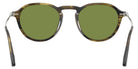 Persol® PO3383S Sunglasses PO3383S 12374E 54 - Striped Black And Olive Green