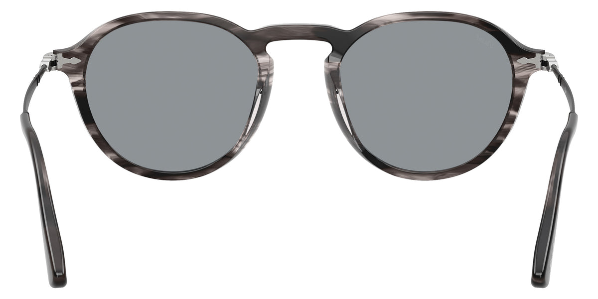 Persol® PO3383S Sunglasses PO3383S 1238R5 54 - Striped Black And Grey Blue