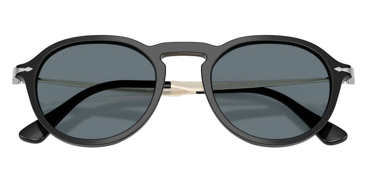 Persol® PO3383S Sunglasses PO3383S 95/3R 54 - Black Polar Dark Grey