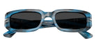 Persol® PO3385S Sunglasses PO3385S 123448 55 - Mel Striped Blue And Grey Pola