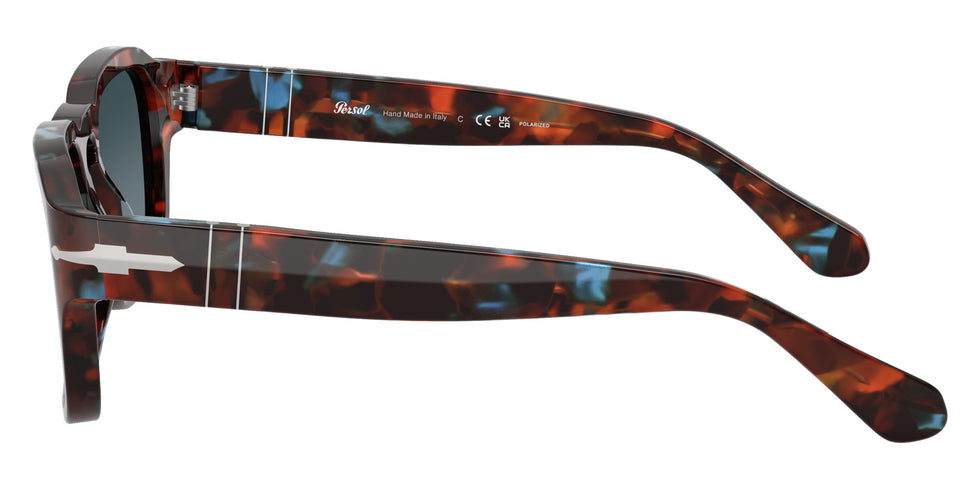 Persol® PO3386S Sunglasses PO3386S 1232S3 56 - Tortoise Brown And Pearl Blue