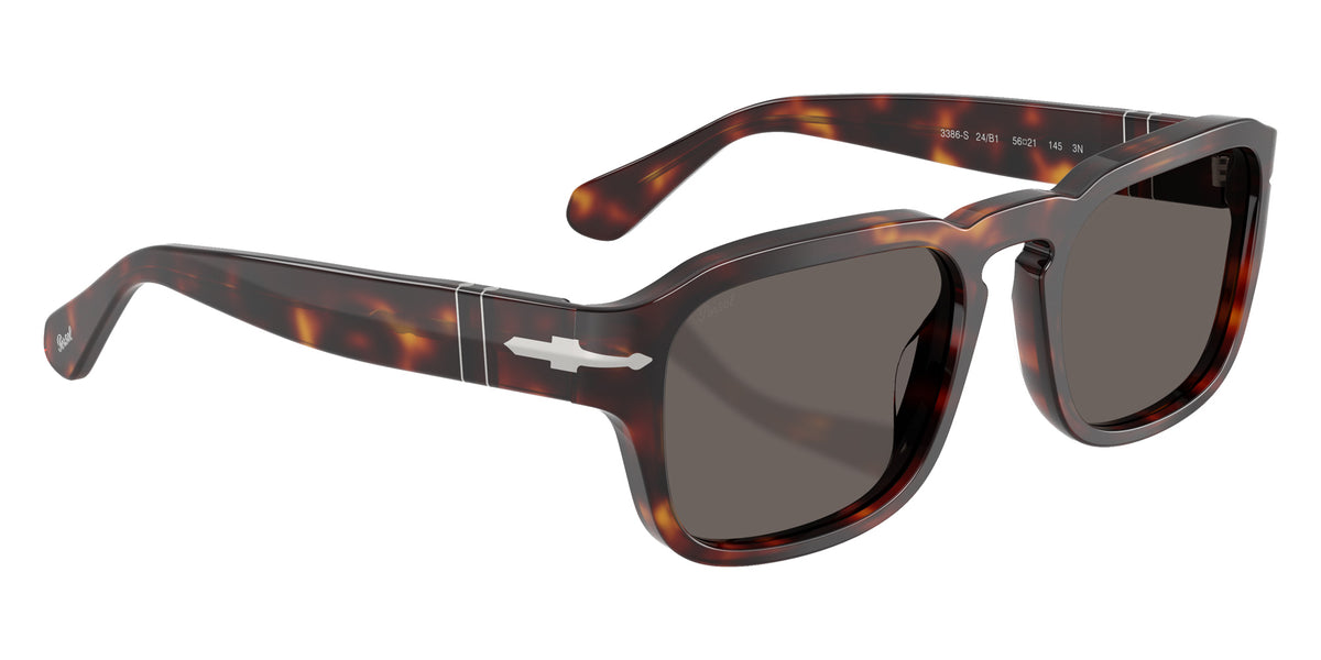 Persol® PO3386S Sunglasses PO3386S 24/B1 56 - Havana Dark Grey