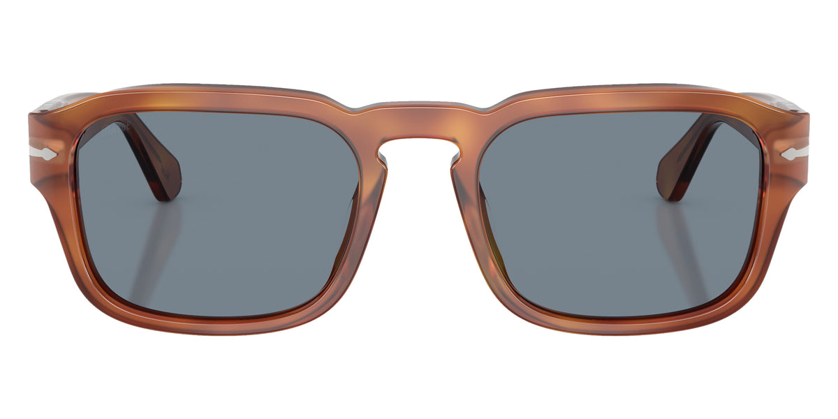 Persol® PO3386S Sunglasses PO3386S 96/56 56 - Terra Di Siena Light Blue