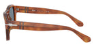 Persol® PO3386S Sunglasses PO3386S 96/56 56 - Terra Di Siena Light Blue