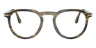 Persol® PO3387V Eyeglasses PO3387V 1237 51 - Pier Striped Black And Olive G