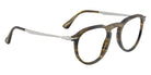 Persol® PO3387V Eyeglasses PO3387V 1237 51 - Pier Striped Black And Olive G