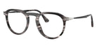Persol® PO3387V Eyeglasses PO3387V 1238 51 - Pier Striped Black And Grey