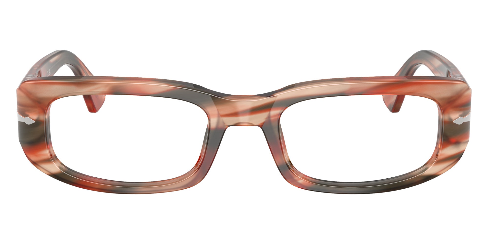Persol® PO3388V Eyeglasses PO3388V 1233 53 - Striped Red And Green