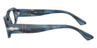 Persol® PO3388V Eyeglasses PO3388V 1234 51 - Striped Blue And Grey