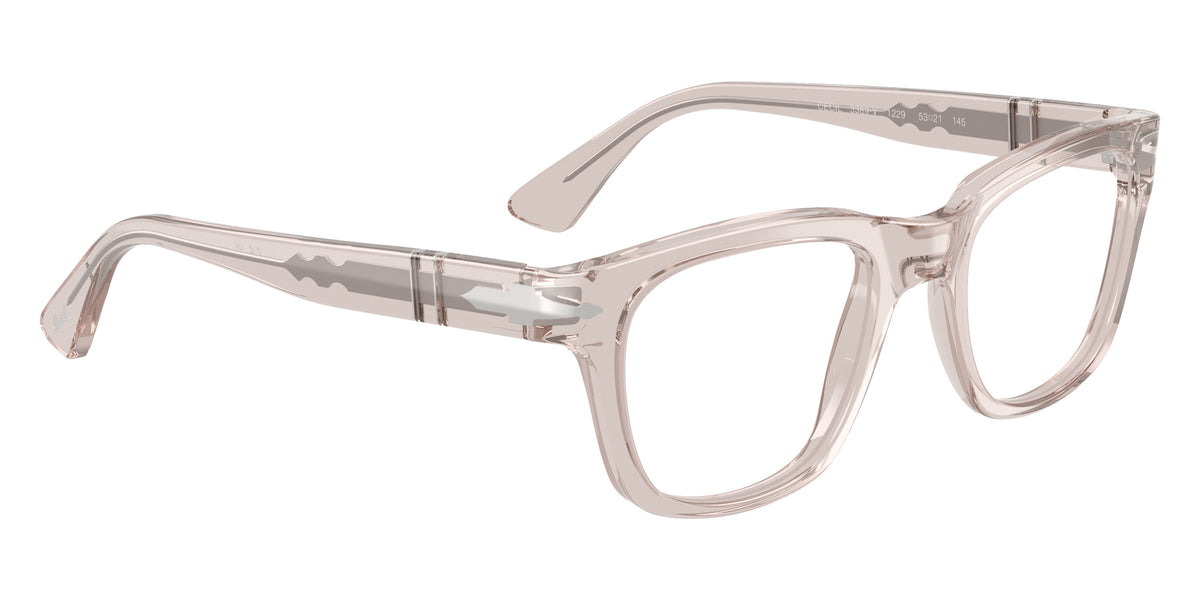 Persol® PO3389V Eyeglasses PO3389V 1229 53 - Cecil Transparent Brown Grey