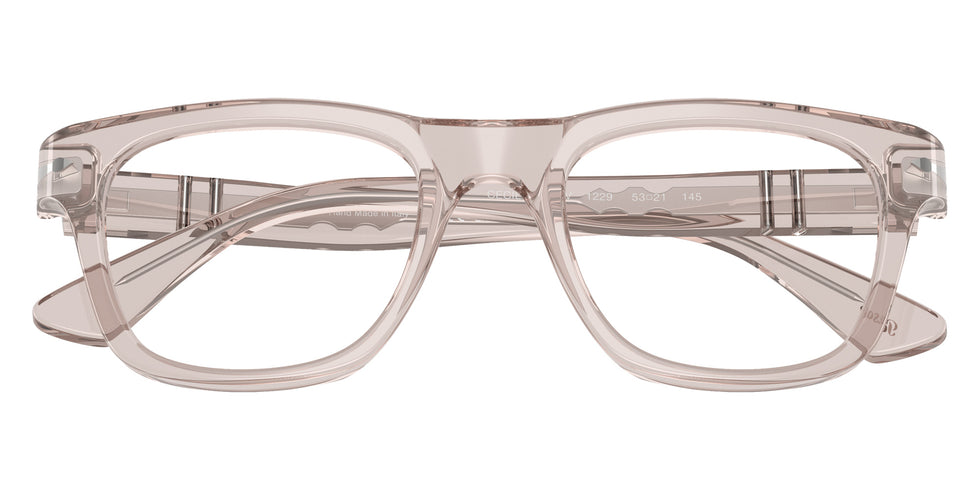 Persol® PO3389V Eyeglasses PO3389V 1229 53 - Cecil Transparent Brown Grey