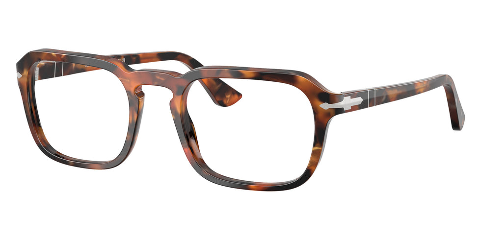 Persol® PO3390V Eyeglasses PO3390V 1231 52 - Tortoise Brown And Pearl Brown