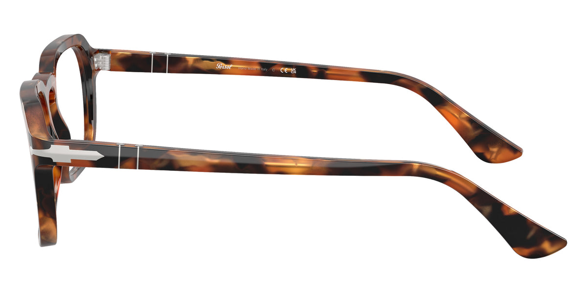Persol® PO3390V Eyeglasses PO3390V 1231 52 - Tortoise Brown And Pearl Brown