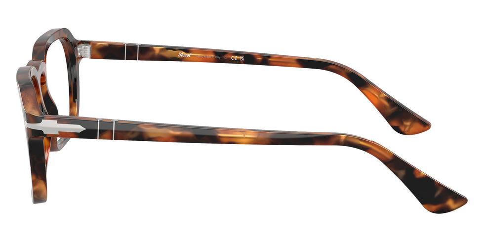 Persol® PO3390V Eyeglasses PO3390V 1231 52 - Tortoise Brown And Pearl Brown