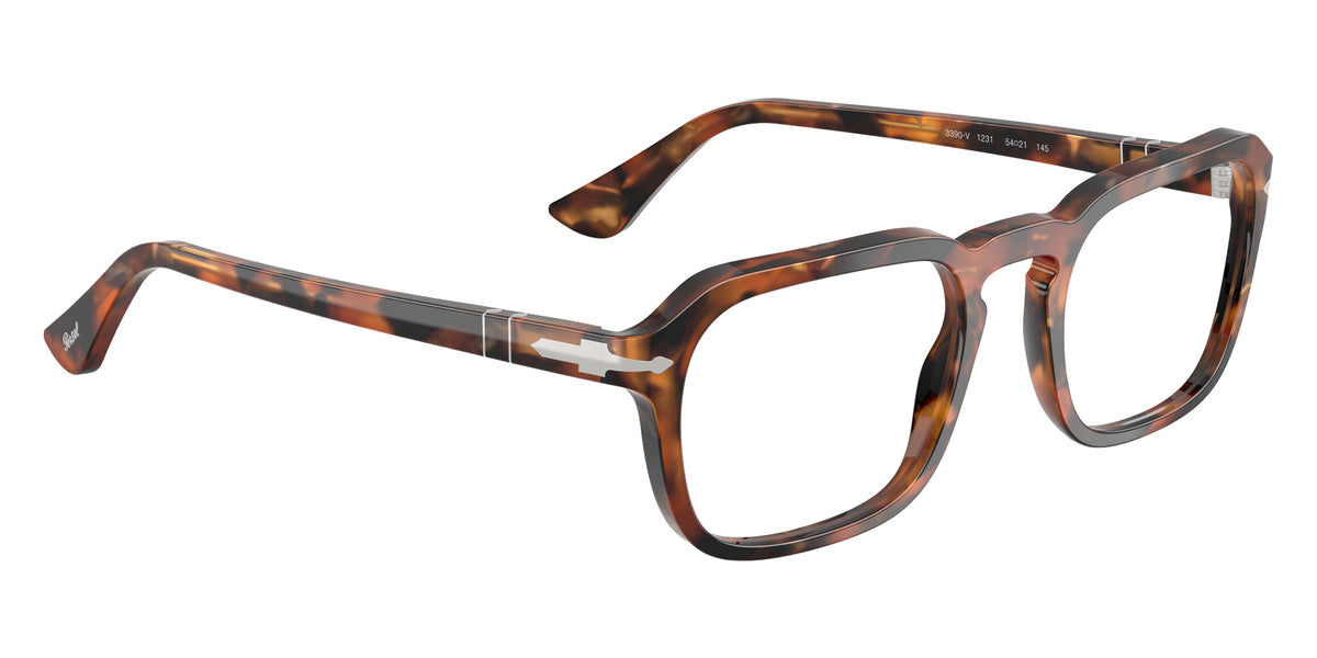 Persol® PO3390V Eyeglasses PO3390V 1231 52 - Tortoise Brown And Pearl Brown